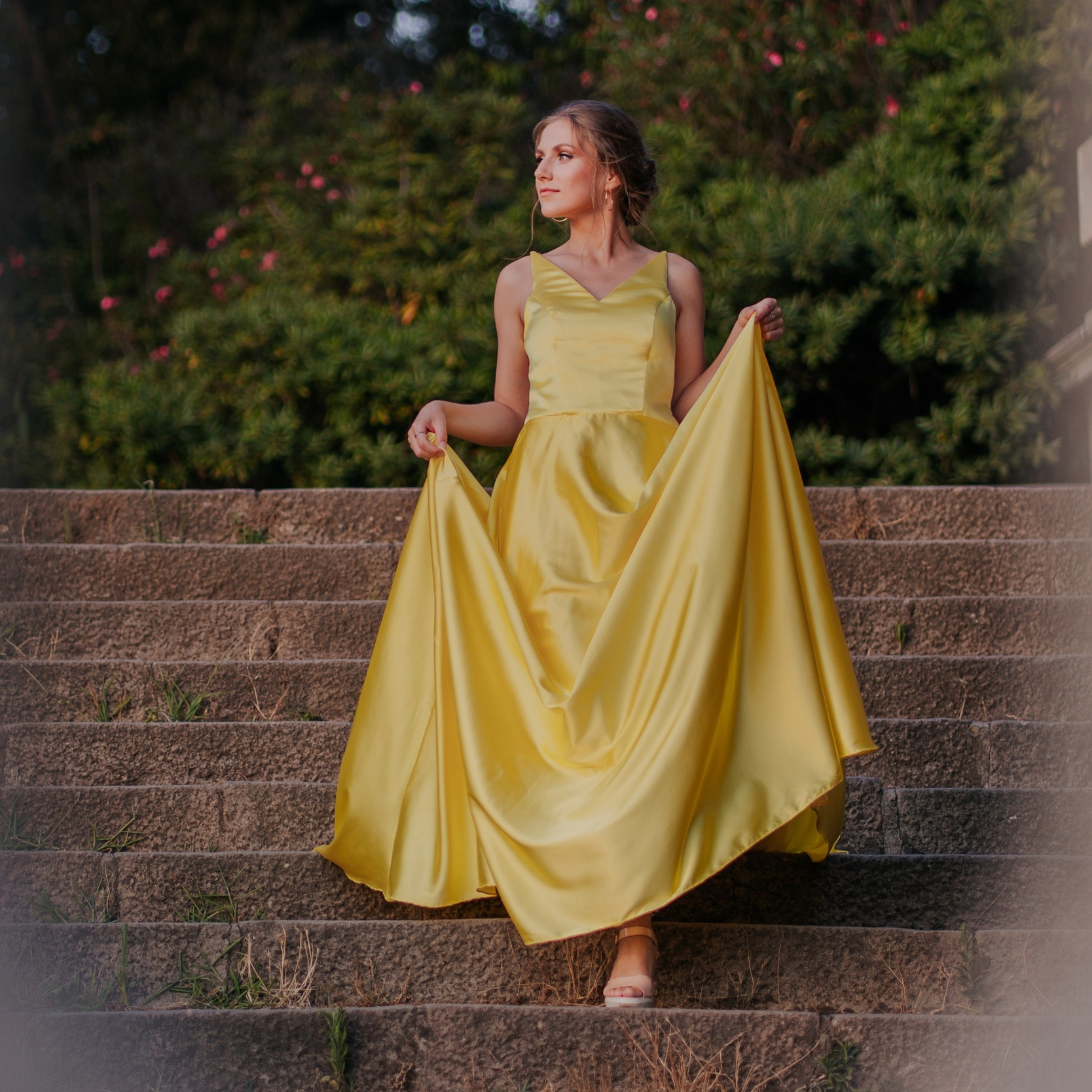 Yellow Flying Dress